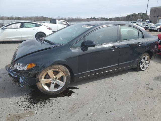 1HGFA16537L008359 - 2007 HONDA CIVIC LX BLACK photo 2