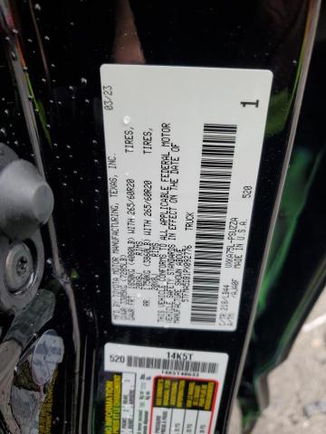 5TFMA5DB1PX092776 - 2023 TOYOTA TUNDRA CREWMAX PLATINUM Schwarz Foto 13