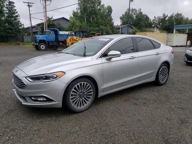 3FA6P0D95JR207232 - 2018 FORD FUSION TITANIUM/PLATINUM SILVER photo 1