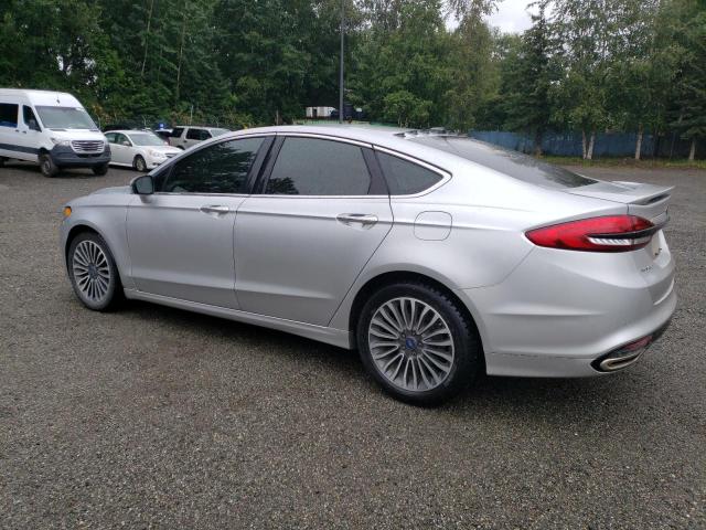 3FA6P0D95JR207232 - 2018 FORD FUSION TITANIUM/PLATINUM SILVER photo 2