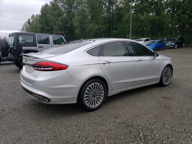 3FA6P0D95JR207232 - 2018 FORD FUSION TITANIUM/PLATINUM SILVER photo 3