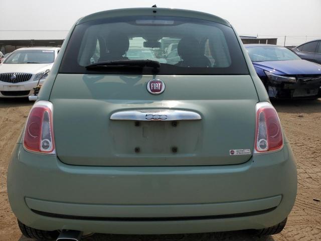 3C3CFFAR7CT370756 - 2012 FIAT 500 POP GREEN photo 6