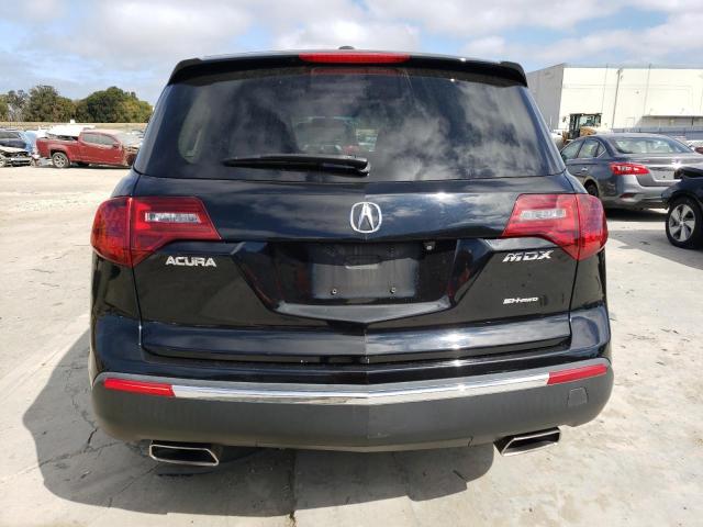 2HNYD2H40CH537777 - 2012 ACURA MDX TECHNOLOGY BLACK photo 6