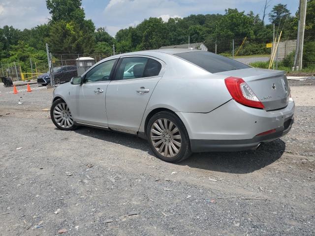 1LNHL9EK1DG611365 - 2013 LINCOLN MKS ვერცხლისფერი ფოტო 2