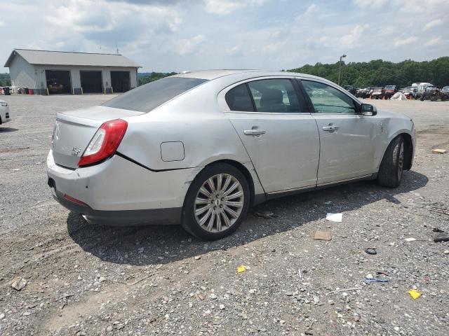 1LNHL9EK1DG611365 - 2013 LINCOLN MKS ვერცხლისფერი ფოტო 3