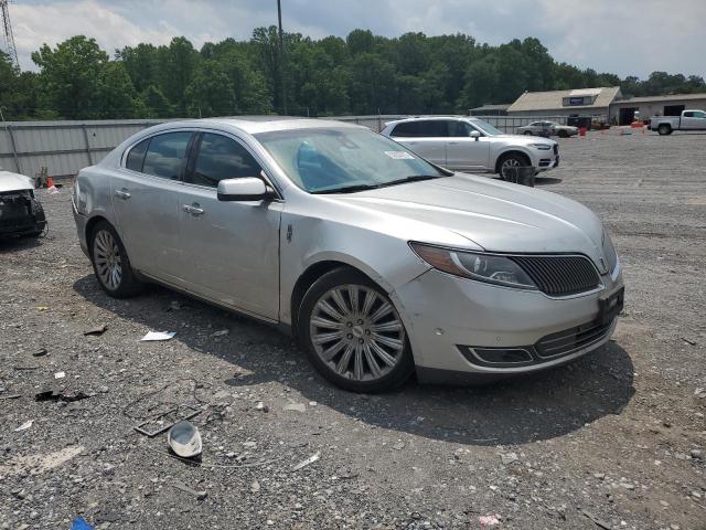 1LNHL9EK1DG611365 - 2013 LINCOLN MKS ვერცხლისფერი ფოტო 4