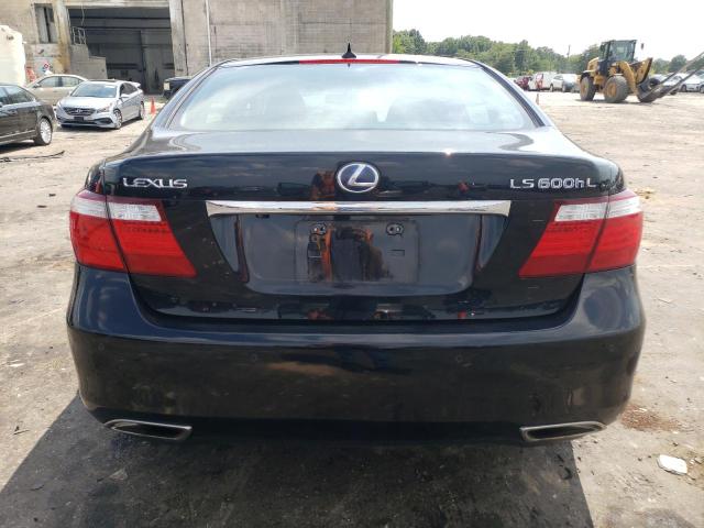 JTHDU46F085006984 - 2008 LEXUS LS 600HL BLACK photo 6