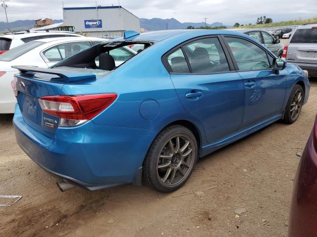 4S3GKAK60J3604230 - 2018 SUBARU IMPREZA SPORT BLUE photo 3