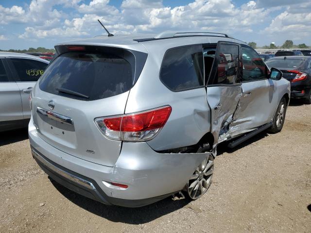 5N1AR2MM4FC702683 - 2015 NISSAN PATHFINDER S SILVER photo 3