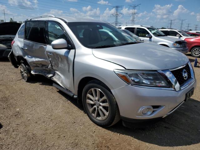 5N1AR2MM4FC702683 - 2015 NISSAN PATHFINDER S SILVER photo 4