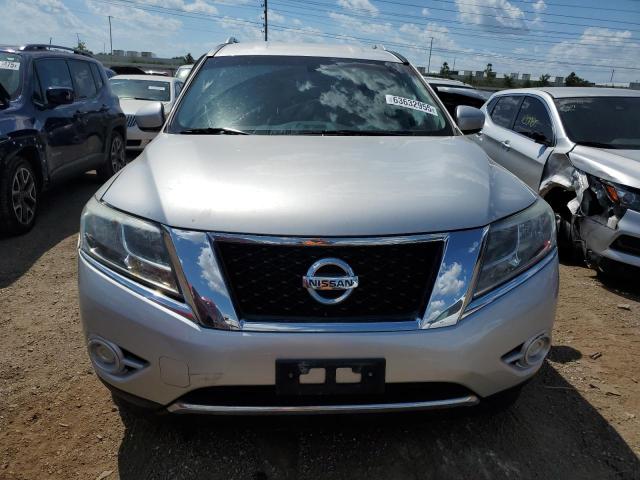 5N1AR2MM4FC702683 - 2015 NISSAN PATHFINDER S SILVER photo 5