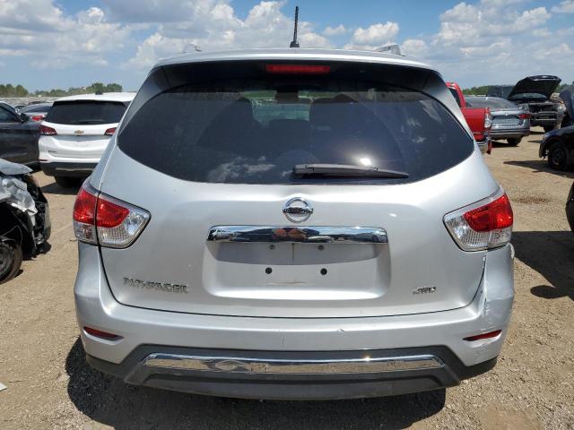 5N1AR2MM4FC702683 - 2015 NISSAN PATHFINDER S SILVER photo 6