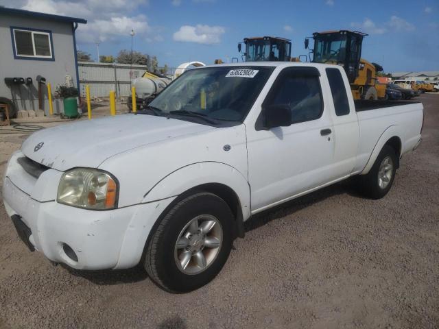 1N6DD26SX2C389366 - 2002 NISSAN FRONTIER KING CAB XE WHITE photo 1