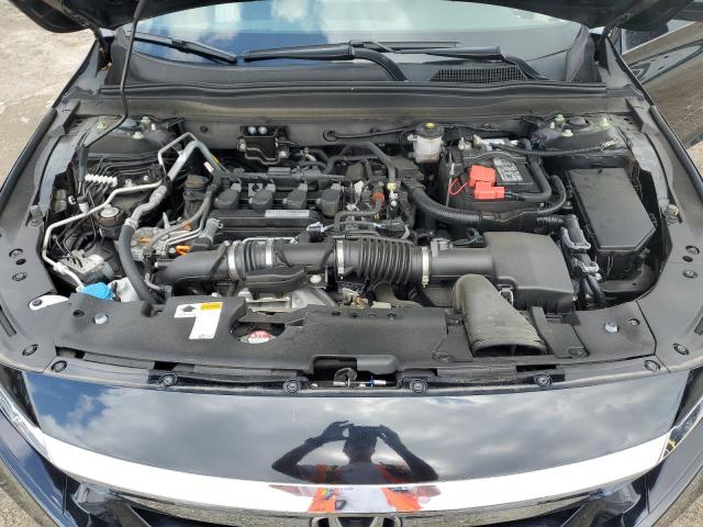1HGCV1F17KA024136 - 2019 HONDA ACCORD LX BLACK photo 11