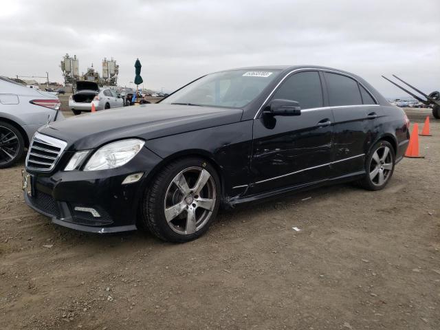 WDDHF5GBXBA417683 - 2011 MERCEDES-BENZ E 350 BLACK photo 1