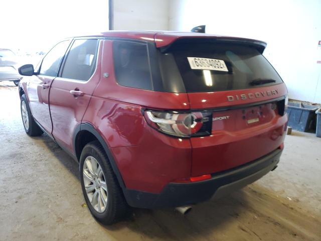 SALCP2BG3HH647271 - 2017 LAND ROVER DISCOVERY SE RED photo 3