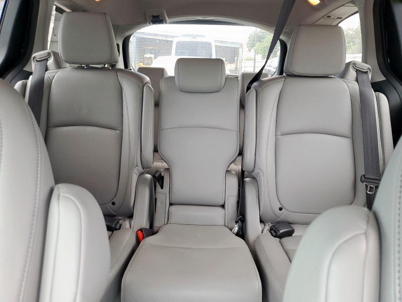 5FNRL6H89NB037729 - 2022 HONDA ODYSSEY TOURING ლურჯი ფოტო 10