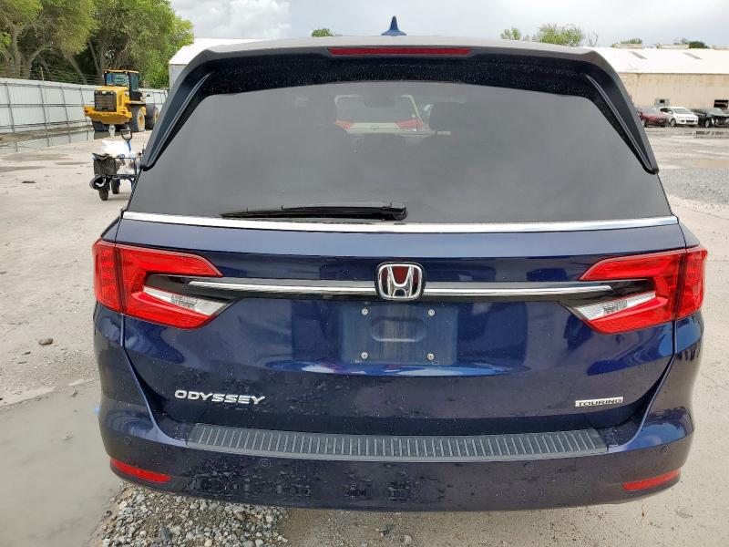 5FNRL6H89NB037729 - 2022 HONDA ODYSSEY TOURING ლურჯი ფოტო 6
