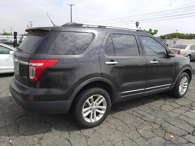 1FM5K8D8XDGC89394 - 2013 FORD EXPLORER XLT BLACK photo 3