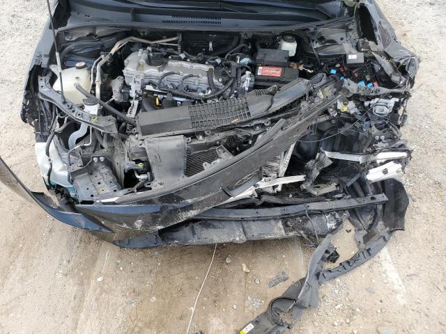 5YFEPMAEXMP218171 - 2021 TOYOTA COROLLA LE BLACK photo 11