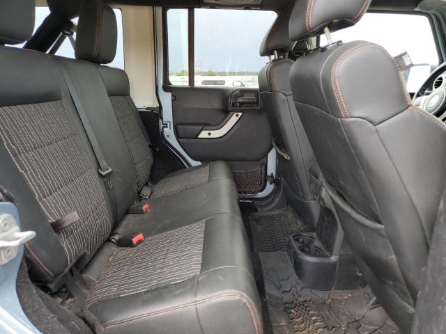 1C4HJWEG3CL150258 - 2012 JEEP WRANGLER U SAHARA أزرق صورة 11