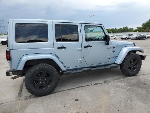 1C4HJWEG3CL150258 - 2012 JEEP WRANGLER U SAHARA أزرق صورة 3