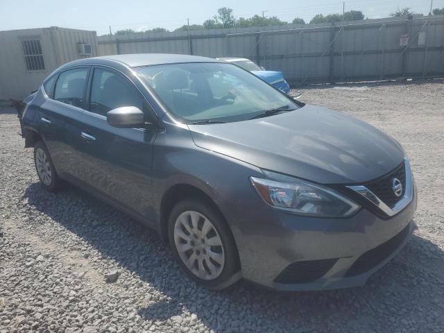 3N1AB7AP1KY332673 - 2019 NISSAN SENTRA S GRAY photo 4