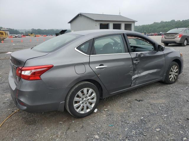 3N1AB7AP0KY214095 - 2019 NISSAN SENTRA S SILVER photo 3