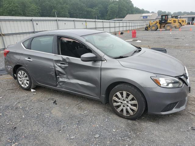 3N1AB7AP0KY214095 - 2019 NISSAN SENTRA S SILVER photo 4