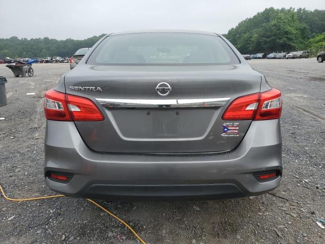 3N1AB7AP0KY214095 - 2019 NISSAN SENTRA S SILVER photo 6