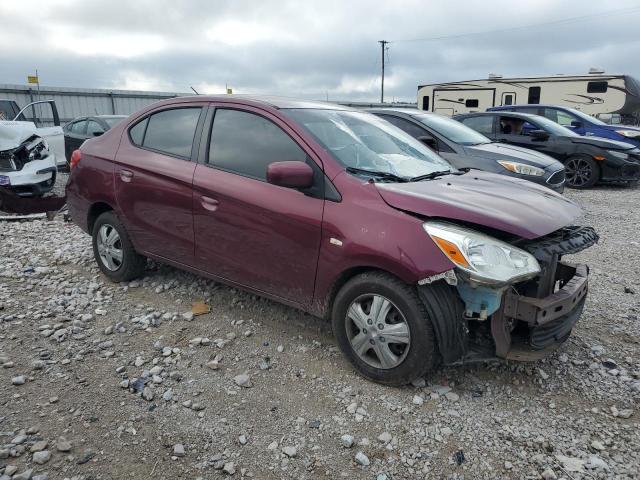 ML32F3FJ7HHF07313 - 2017 MITSUBISHI MIRAGE G4 ES MAROON photo 4