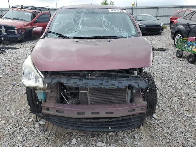 ML32F3FJ7HHF07313 - 2017 MITSUBISHI MIRAGE G4 ES MAROON photo 5