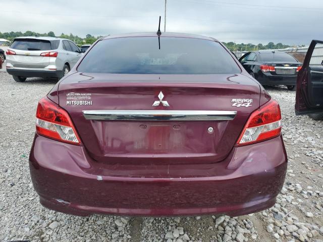 ML32F3FJ7HHF07313 - 2017 MITSUBISHI MIRAGE G4 ES MAROON photo 6