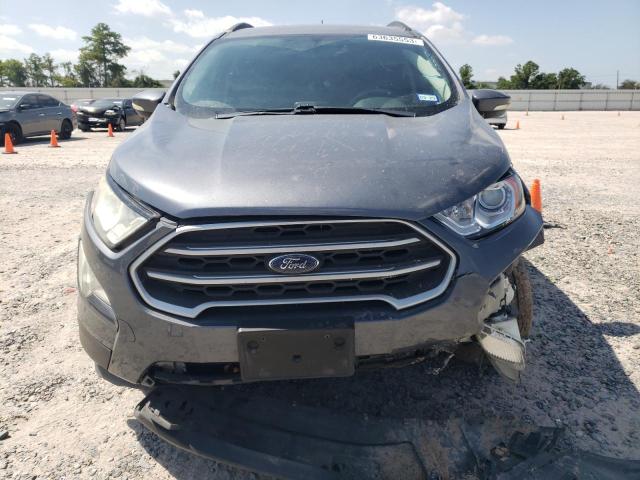 MAJ3P1TE9JC233399 - 2018 FORD ECOSPORT SE GRAY photo 5