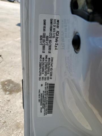 ZFBERFAT6G6A98536 - 2016 RAM PROMASTER WHITE photo 13