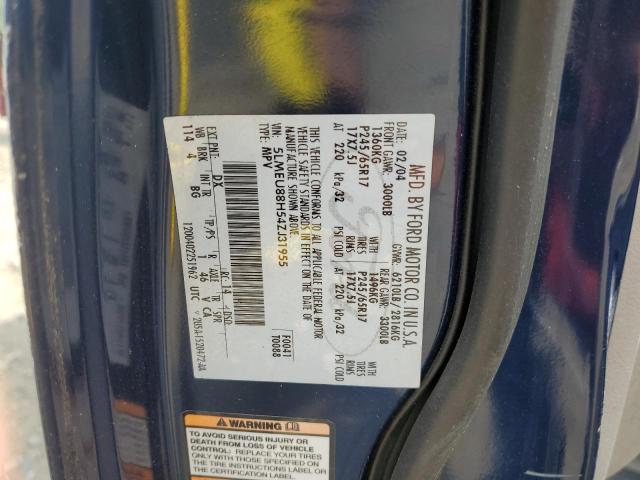 5LMEU88H54ZJ31955 - 2004 LINCOLN AVIATOR 蓝色 照片 13