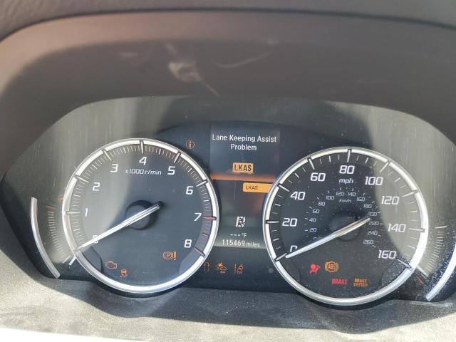 19UUB2F57GA005387 - 2016 ACURA TLX TECH WHITE photo 9