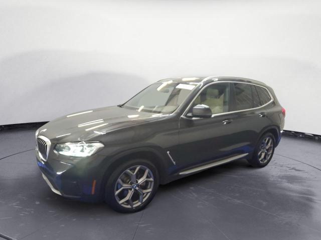 5UX53DP02N9L33862 - 2022 BMW X3 XDRIVE30I GRAY photo 1