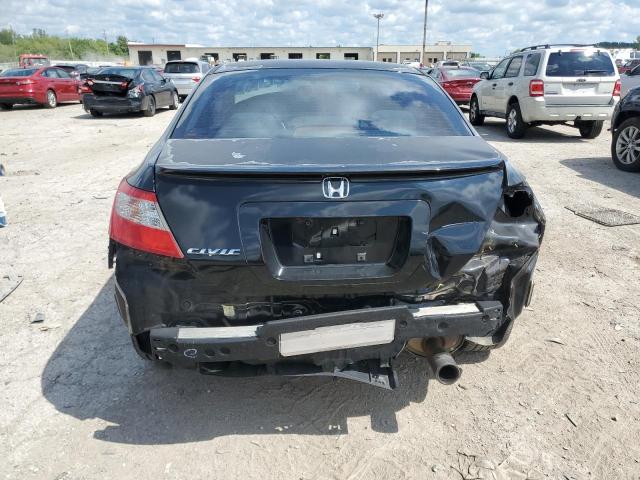 2HGFG1B80BH517989 - 2011 HONDA CIVIC EX BLACK photo 6