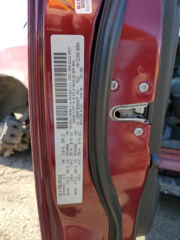 1C6RR7FT8HS644277 - 2017 RAM 1500 ST MAROON photo 12