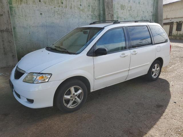 JM3LW28A830351979 - 2003 MAZDA MPV WAGON WHITE photo 1