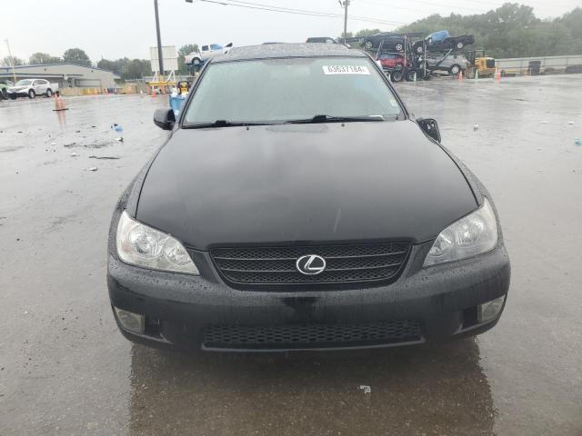 JTHBD192530072760 - 2003 LEXUS IS 300 BLACK photo 5