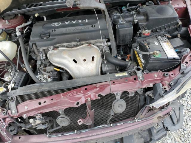 JTKDE177150036176 - 2005 TOYOTA SCION TC 勃艮第红 照片 11