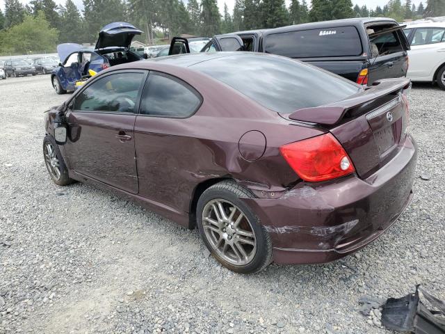 JTKDE177150036176 - 2005 TOYOTA SCION TC 勃艮第红 照片 2
