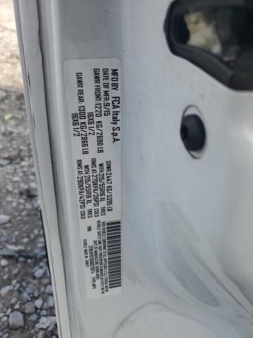 ZFBERFBT0G6B25874 - 2016 RAM PROMASTER SLT WHITE photo 13