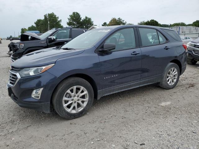 3GNAXHEV9JS603887 - 2018 CHEVROLET EQUINOX LS BLUE photo 1