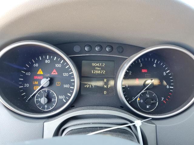 4JGBB8GB8BA744379 - 2011 MERCEDES-BENZ ML 350 4MATIC GRAY photo 9