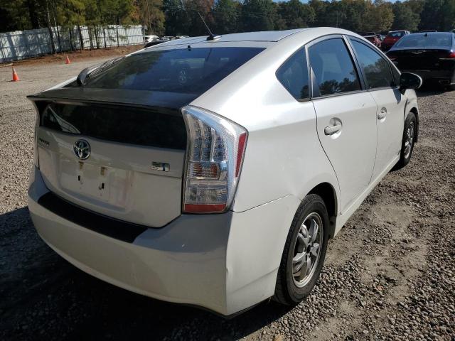 JTDKN3DU8A5178462 - 2010 TOYOTA PRIUS-4 CY WHITE photo 4