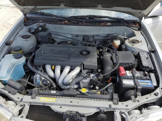 1NXBR12E01Z486943 - 2001 TOYOTA COROLLA CE SILVER photo 11