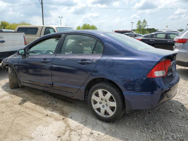 2HGFA1F54AH545455 - 2010 HONDA CIVIC LX BLUE photo 2